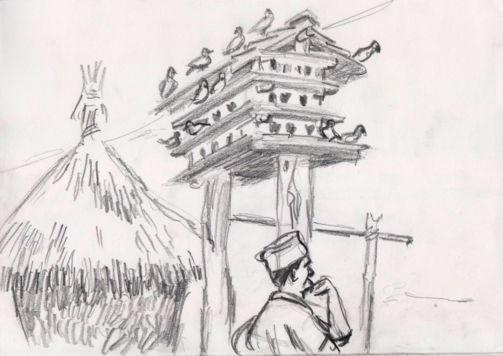 Pigeonier_Village Tharu_Chitwan